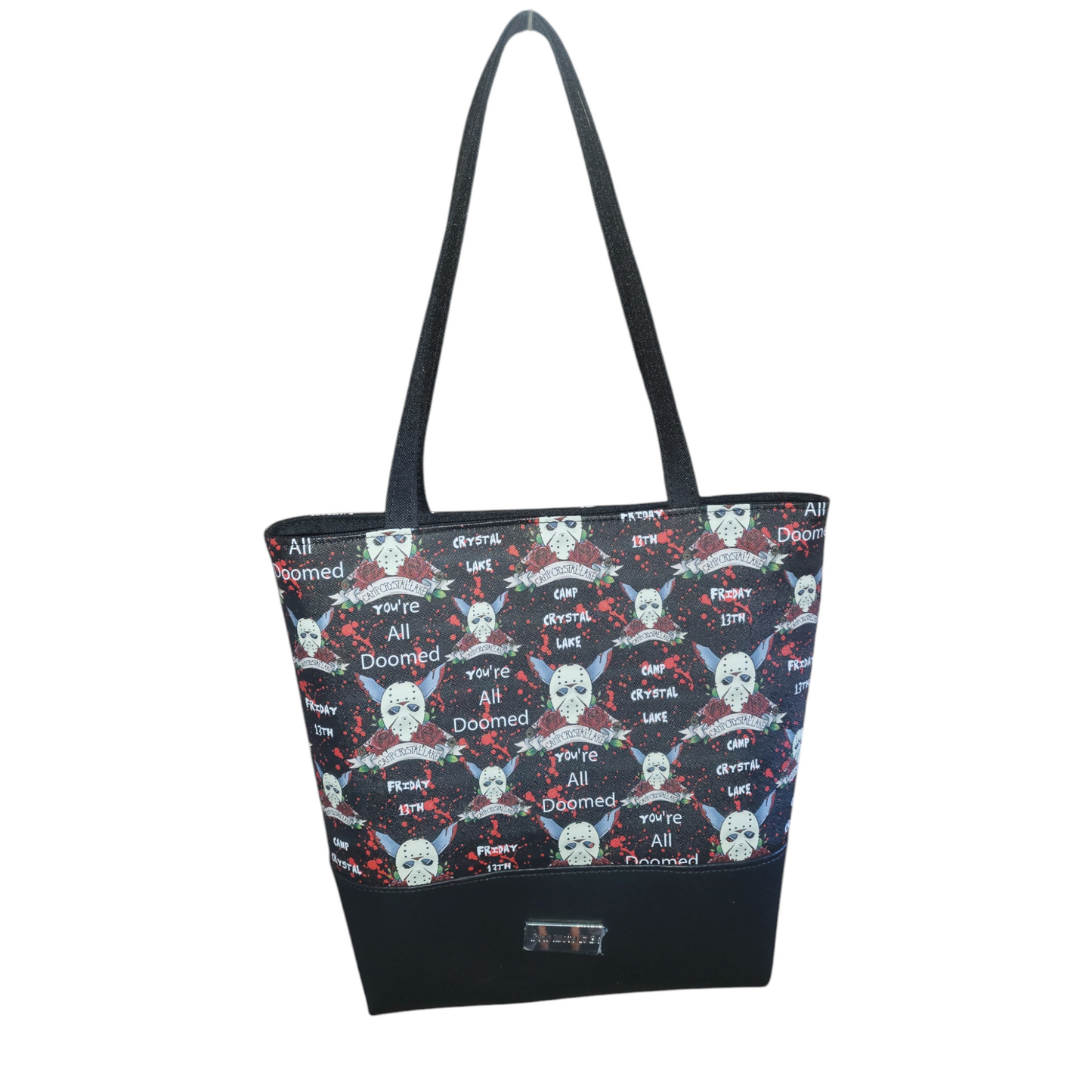 Masked Menace Tote Bag