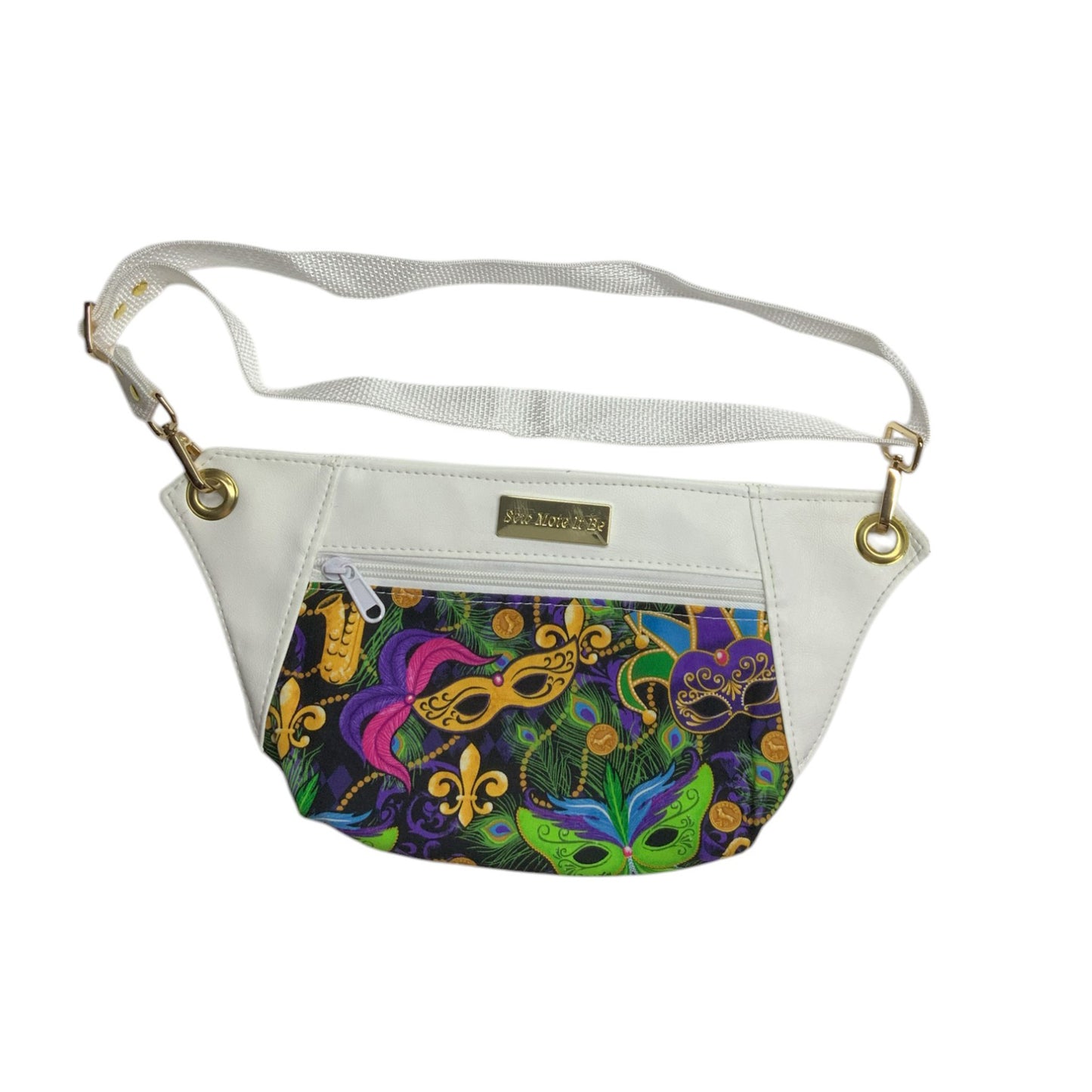 White Mardi Gras Dayna Pack