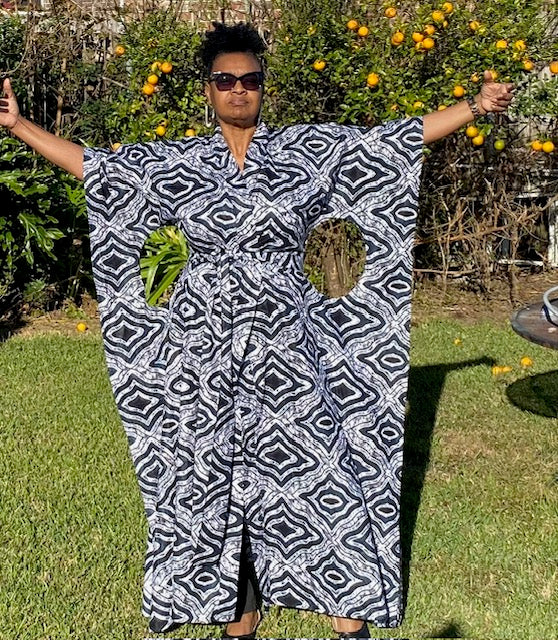 Minerva Butterfly Kaftan Pattern