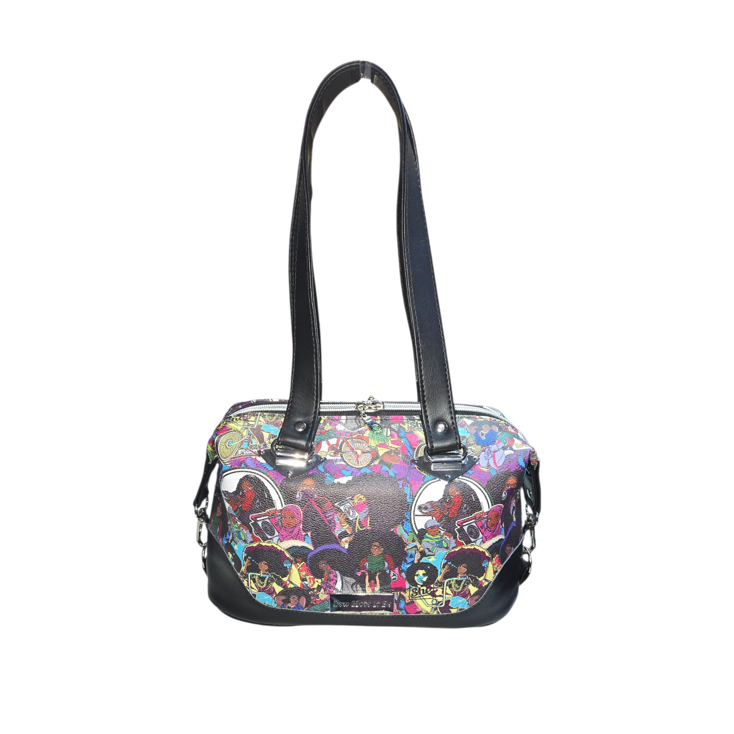 The Afro Pop Convertible Handbag