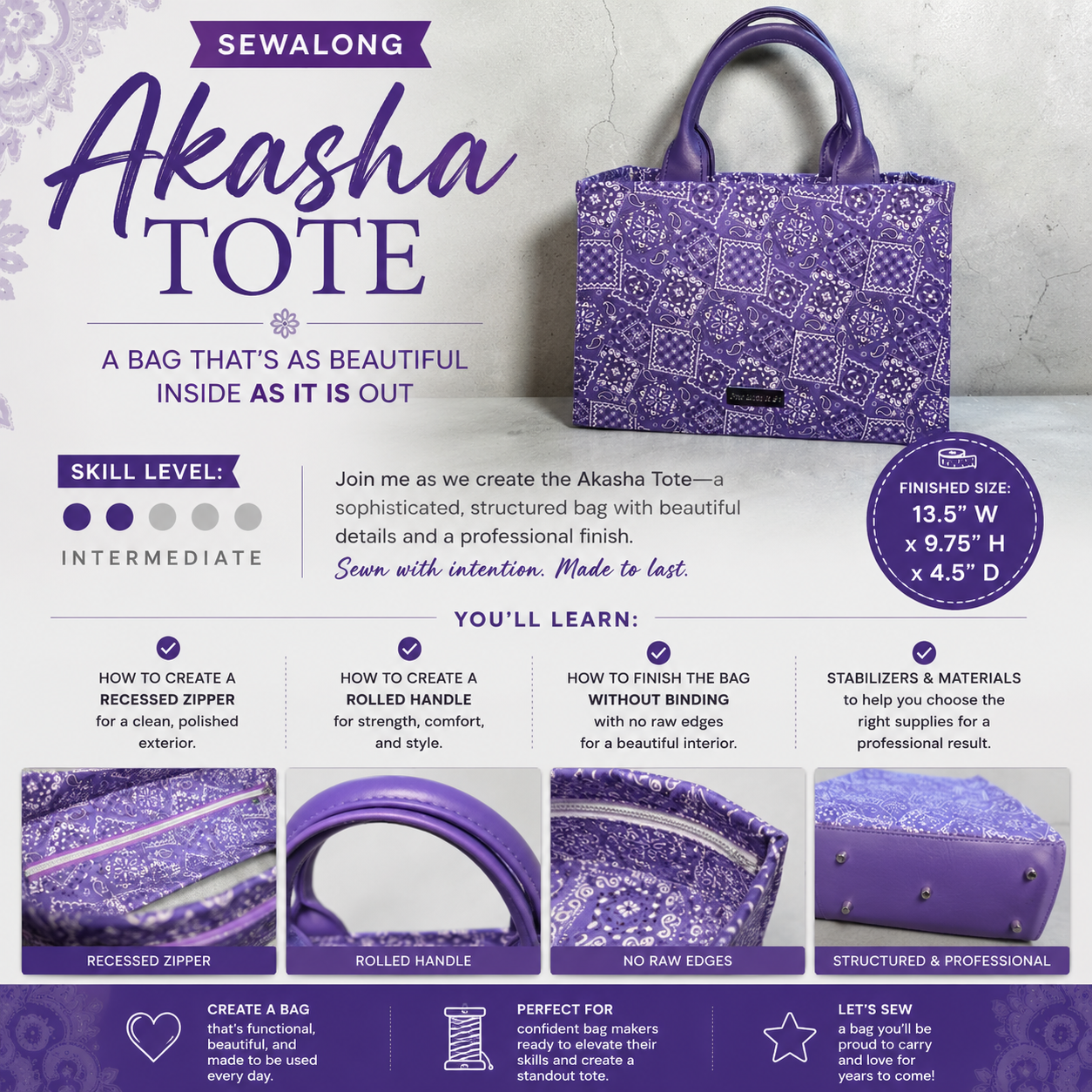 Akasha Tote Sewalong