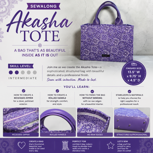Akasha Tote Sewalong