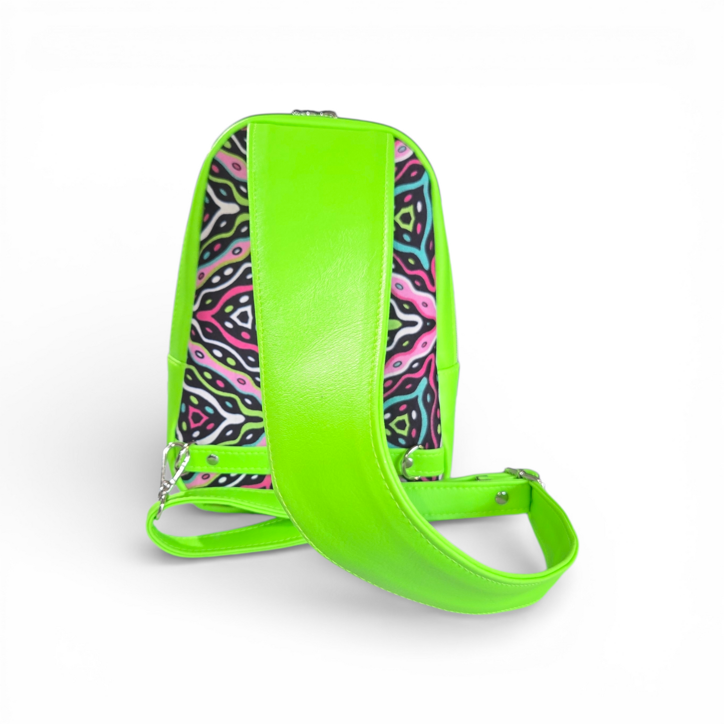 Ankara and Neon Simplistic Sling