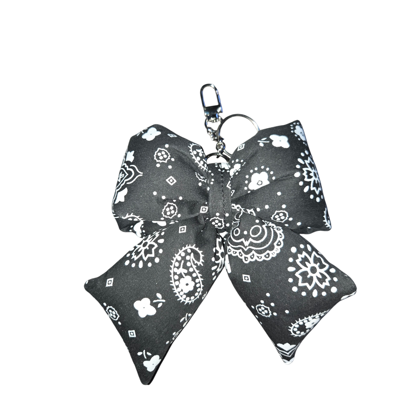 Bow Bag Charm - Bandana Edition